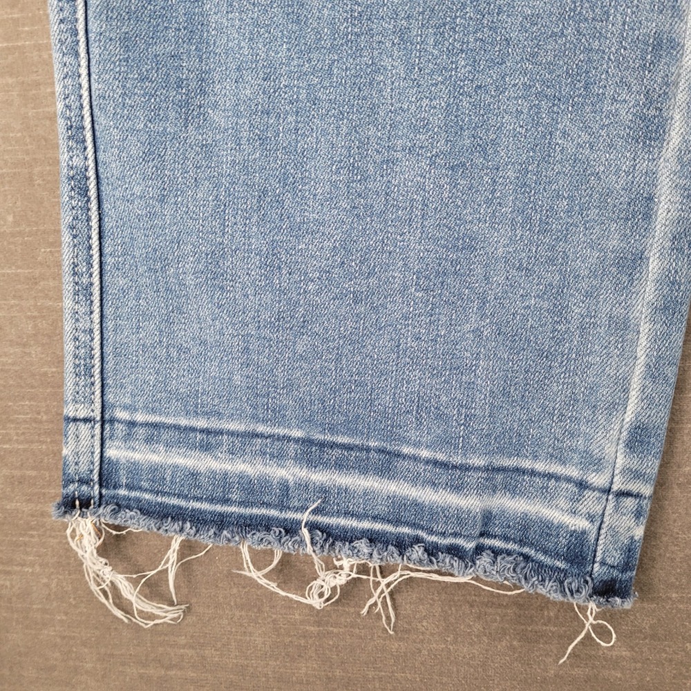 JUDY BLUE LOS ANGELES‎ Women Jeans Size 11/30 Flare Leg Raw Hem Denim - Picture 5 of 8